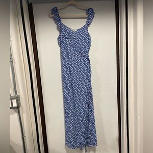 Madewell floral long dress